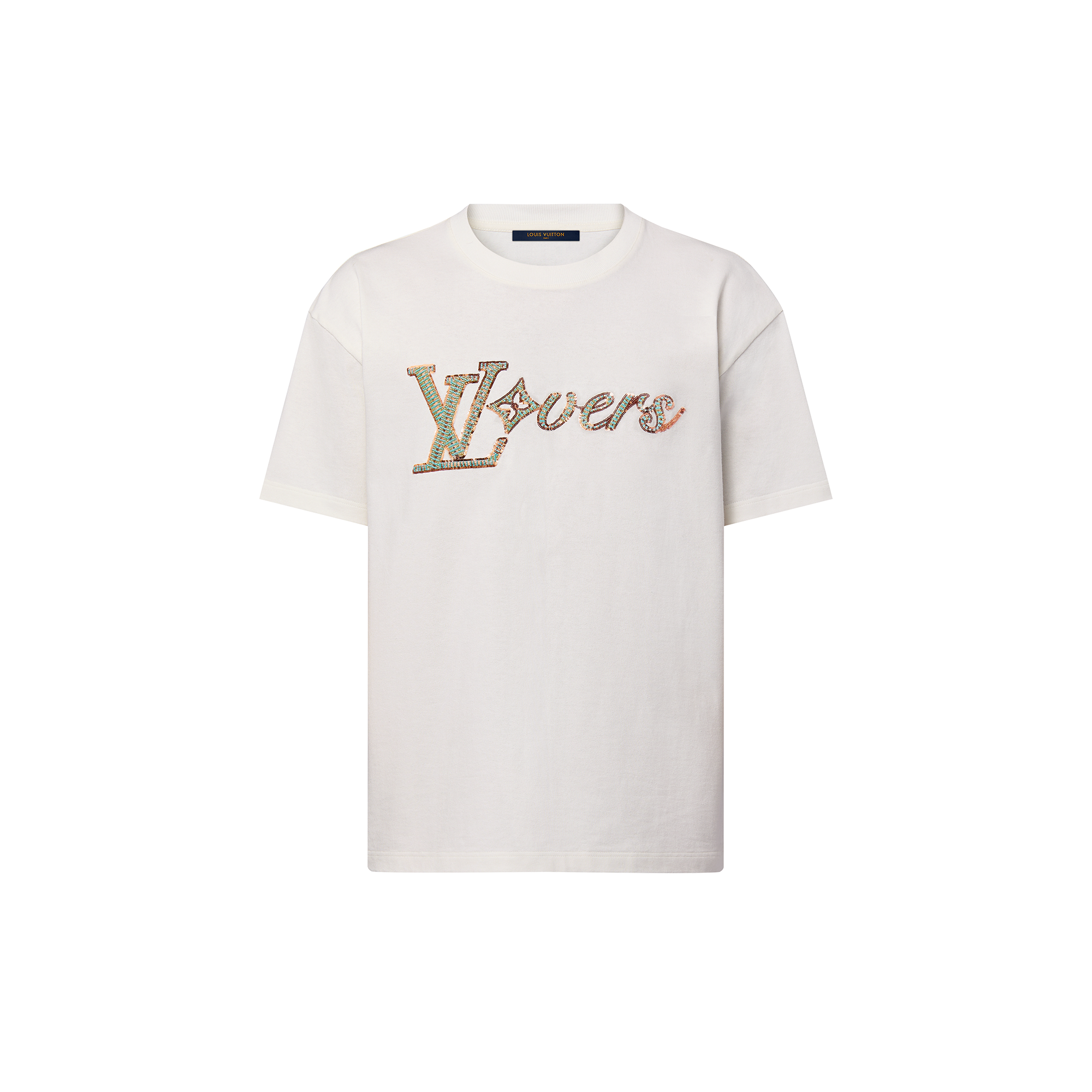 Louis vuitton white t shirt on sale